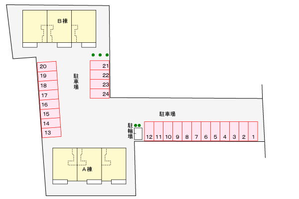 駐車場配置図 駐車場配置図