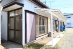 玄関、テラス