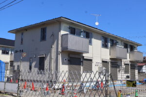 建物外観(9/22現在)