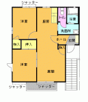 沼田市下久屋町 賃貸アパート(2LDK) 画像1 沼田市下久屋町 賃貸アパート(2LDK) 画像1