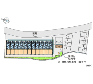 駐車場配置図